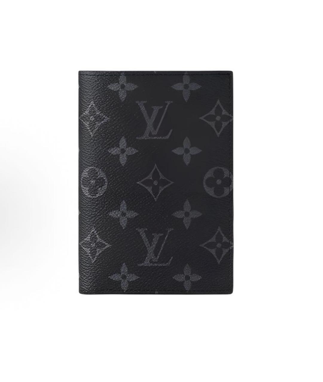 LOUIS VUITTON Черная визитница, фото 4