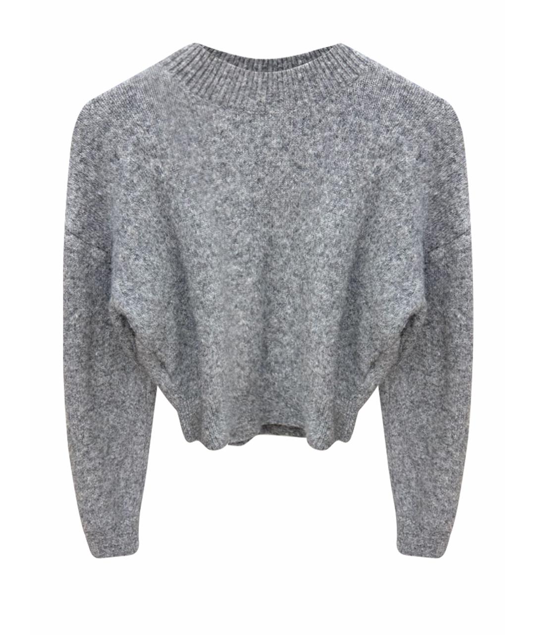 JACQUEMUS Серый шерстяной джемпер / свитер, фото 1