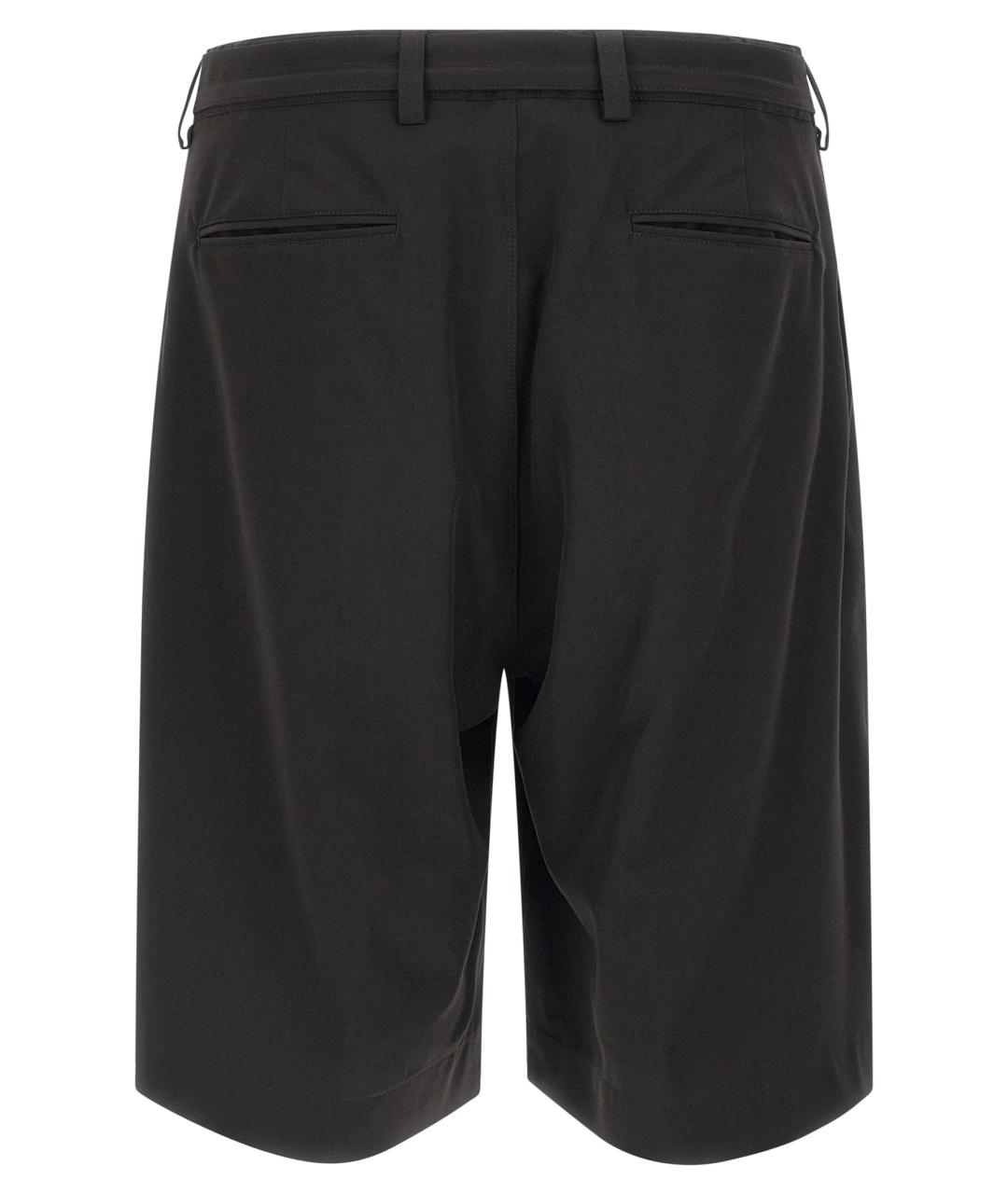 CELLAR DOOR Черные полиэстеровые шорты, фото 2