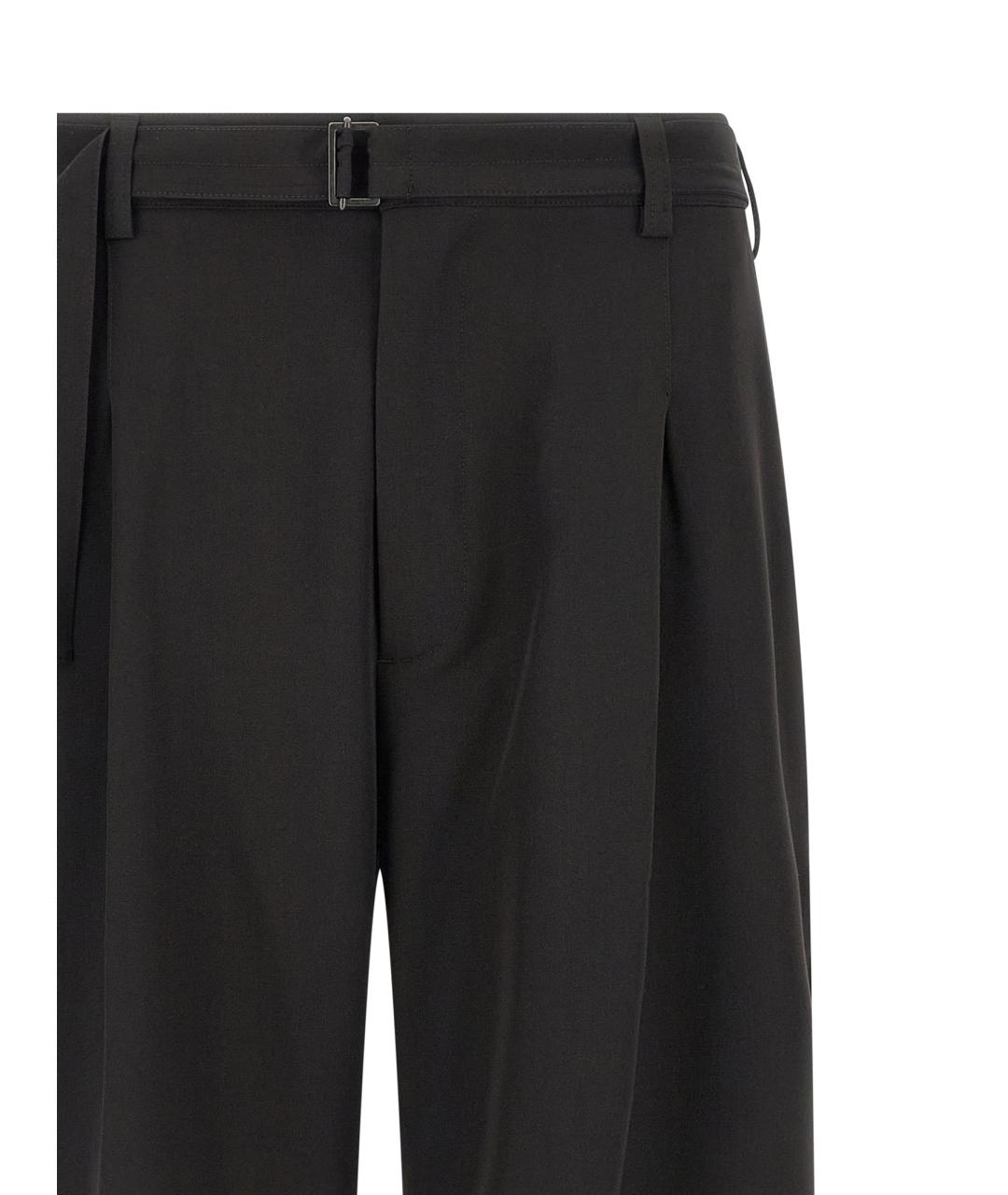 CELLAR DOOR Черные полиэстеровые шорты, фото 3