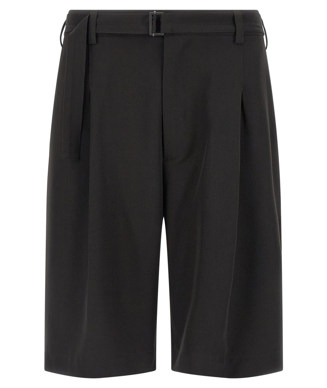 CELLAR DOOR Черные полиэстеровые шорты, фото 1