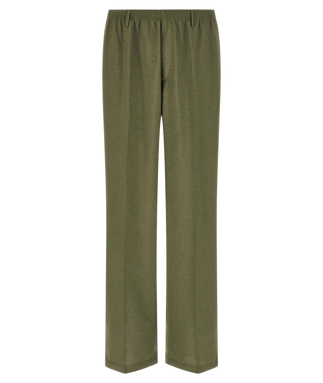 CELLAR DOOR Зеленые полиэстеровые повседневные брюки, фото 1