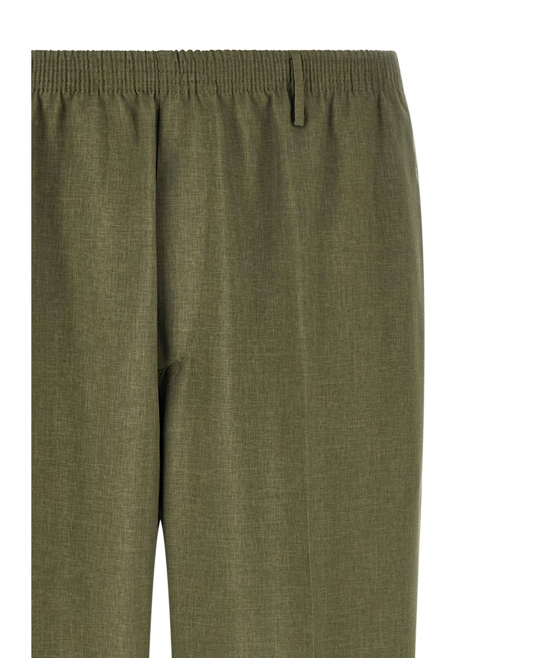 CELLAR DOOR Зеленые полиэстеровые повседневные брюки, фото 2