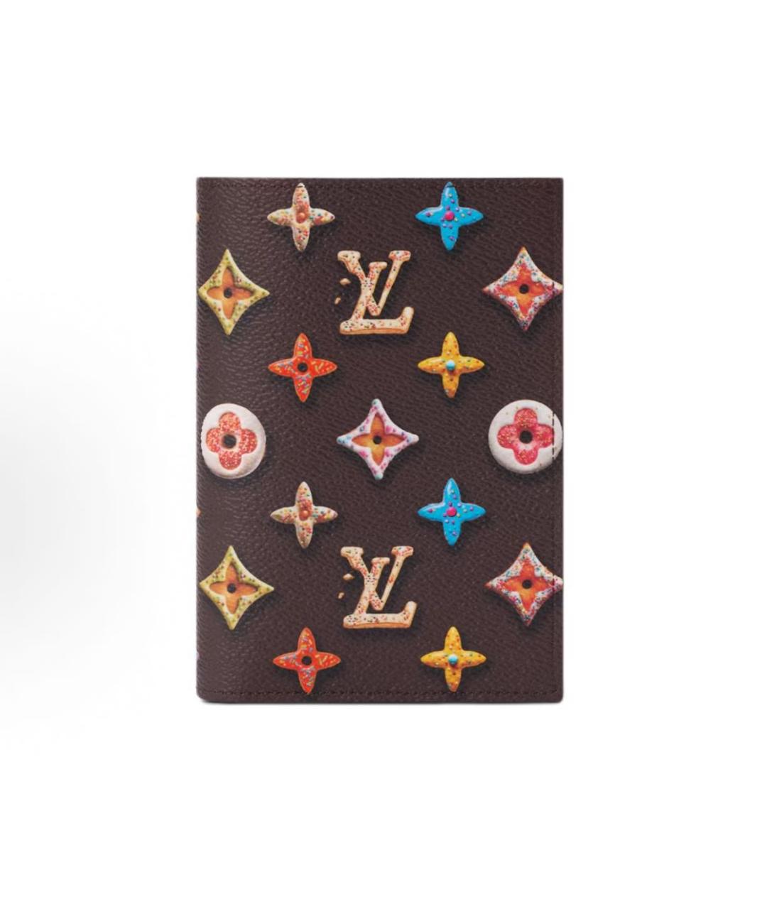 LOUIS VUITTON Коричневая визитница, фото 4