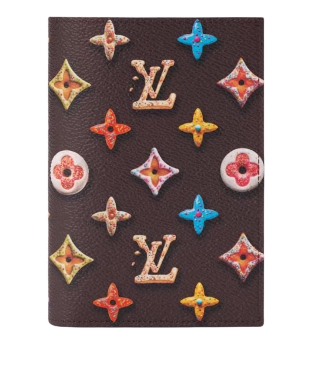 LOUIS VUITTON Коричневая визитница, фото 1