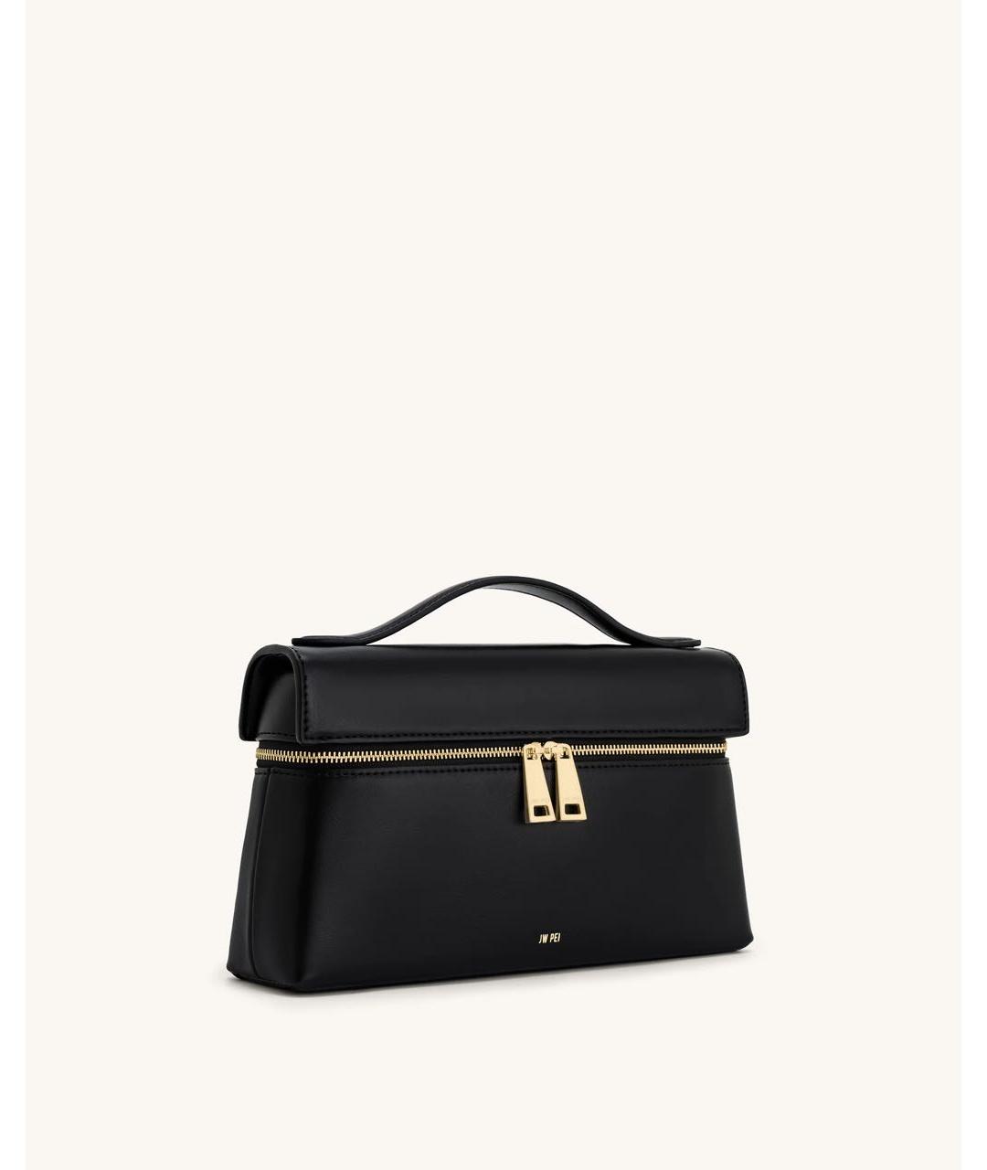 JW PEI Черная сумка через плечо из искусственной кожи, фото 2