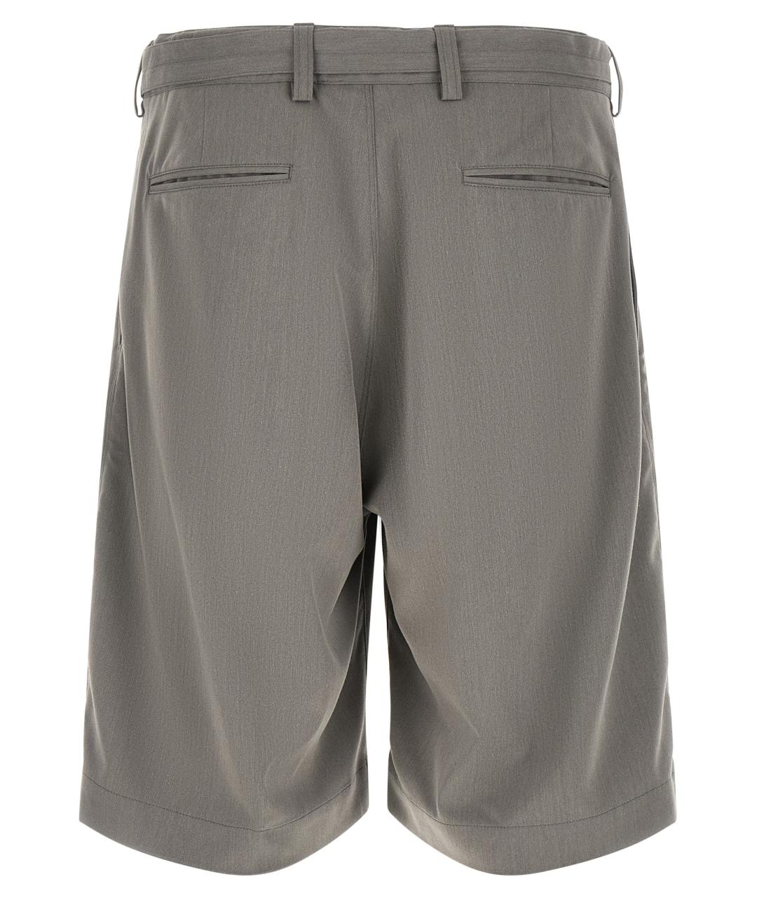 CELLAR DOOR Серые полиэстеровые шорты, фото 2