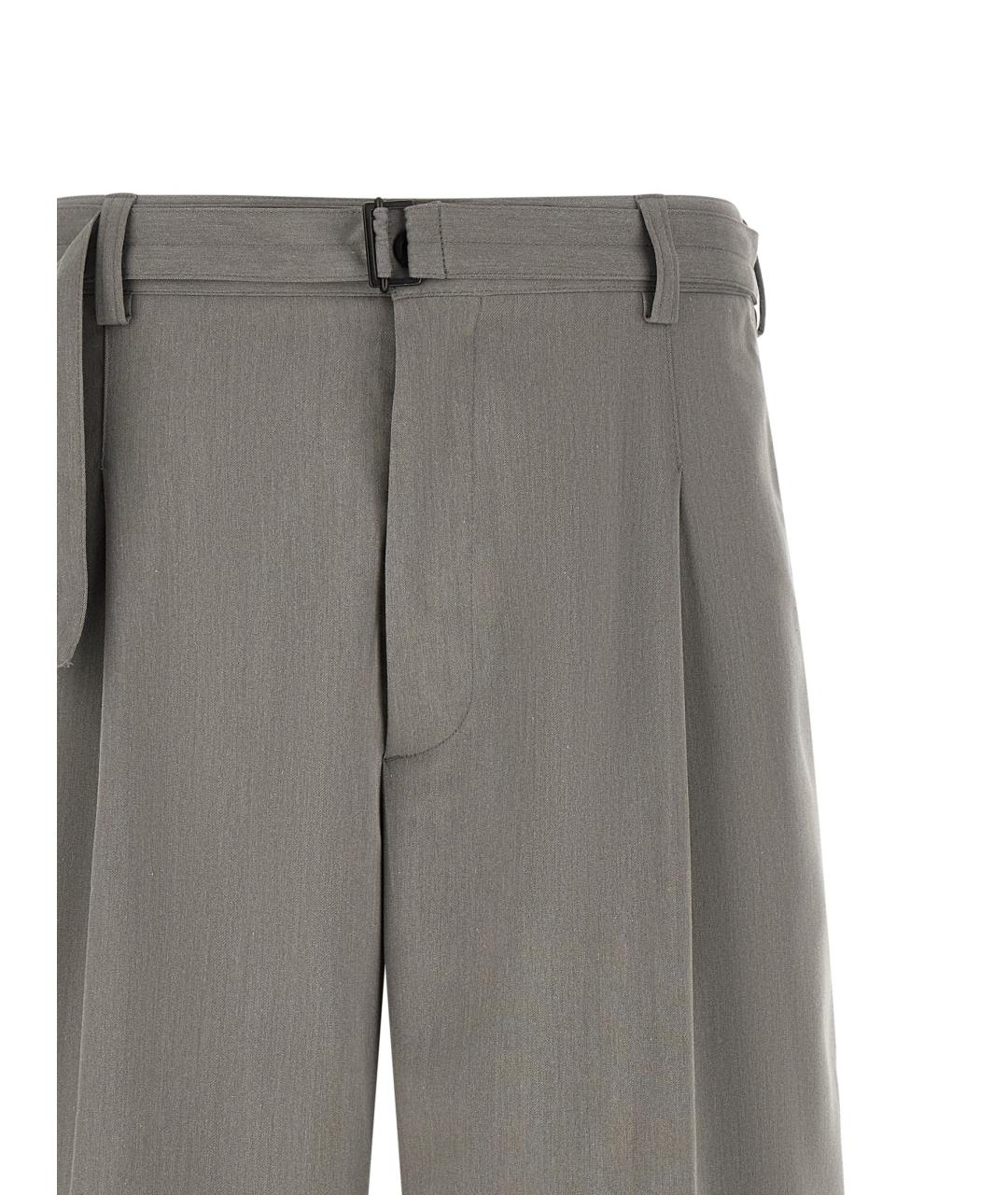 CELLAR DOOR Серые полиэстеровые шорты, фото 3