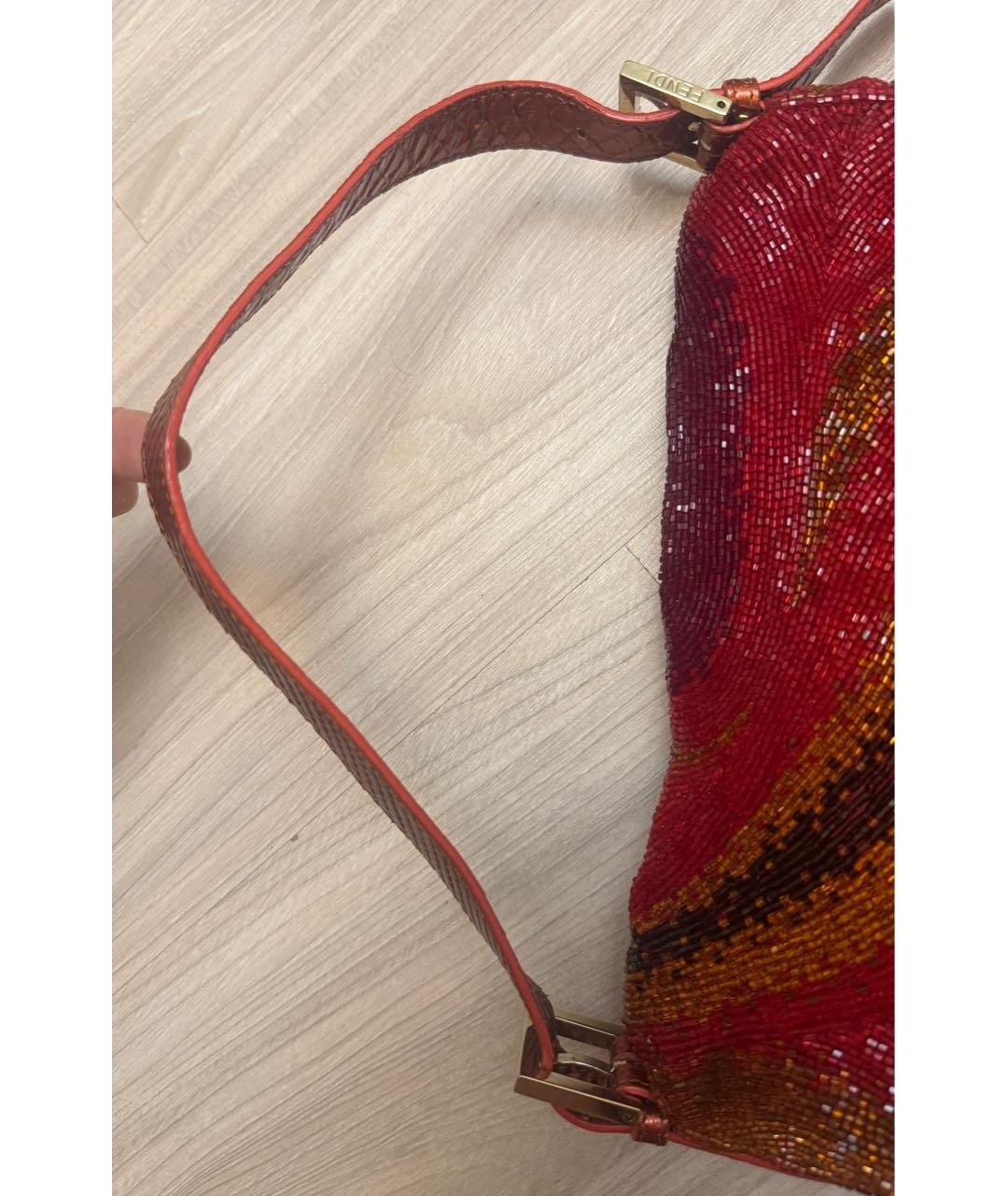 FENDI Коралловая сумка через плечо, фото 7