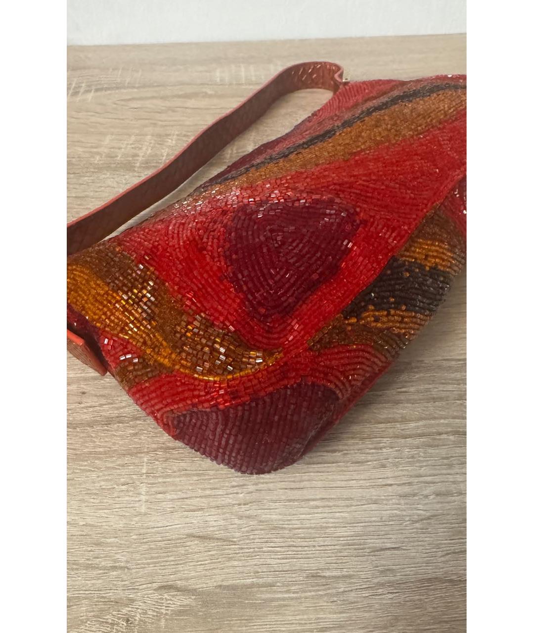 FENDI Коралловая сумка через плечо, фото 5