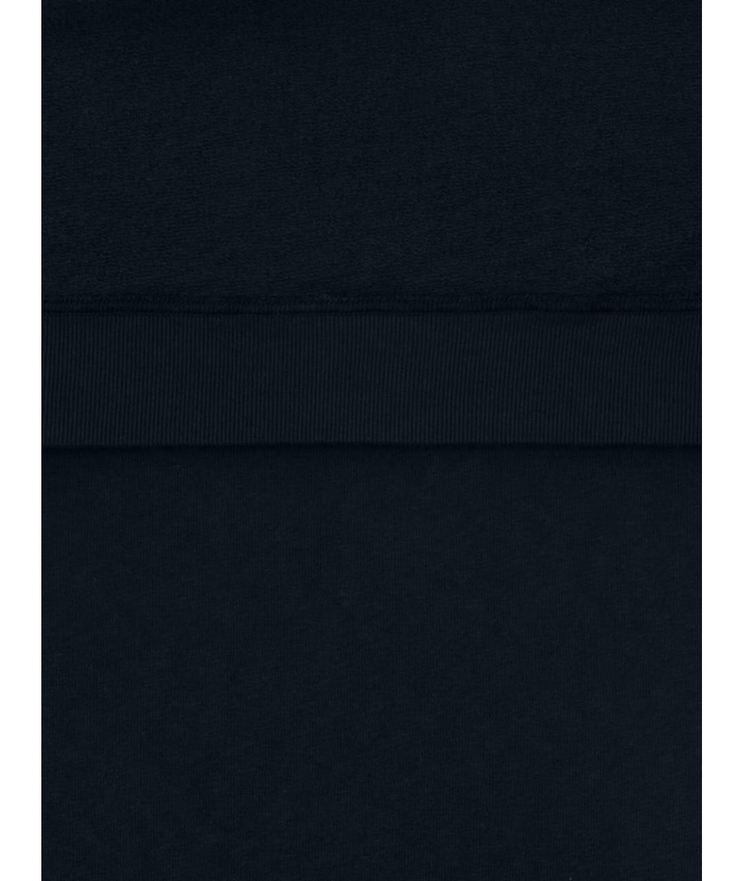 STONE ISLAND Темно-синий хлопковый джемпер / свитер, фото 2