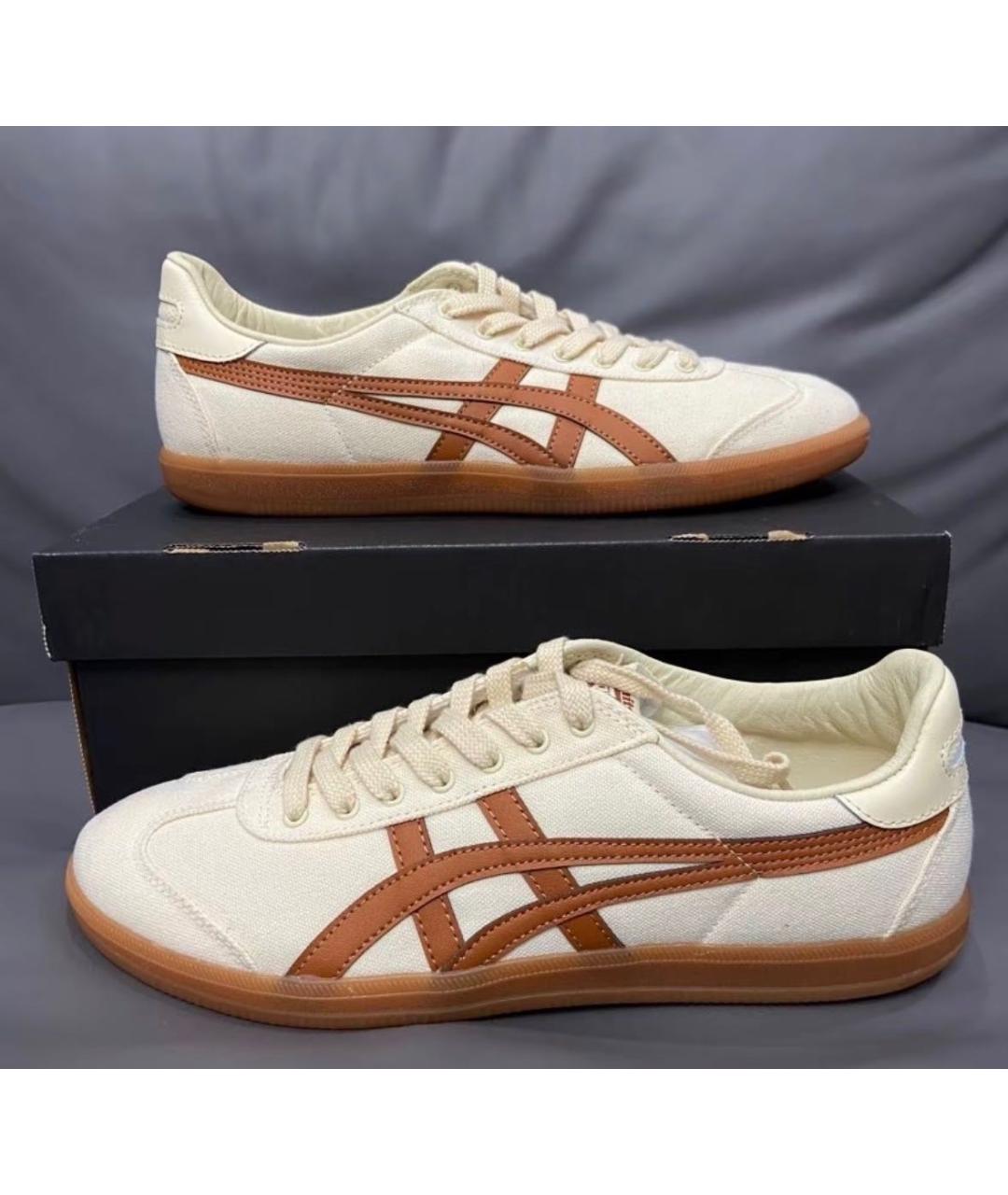 ONITSUKA TIGER Бежевые кроссовки, фото 2