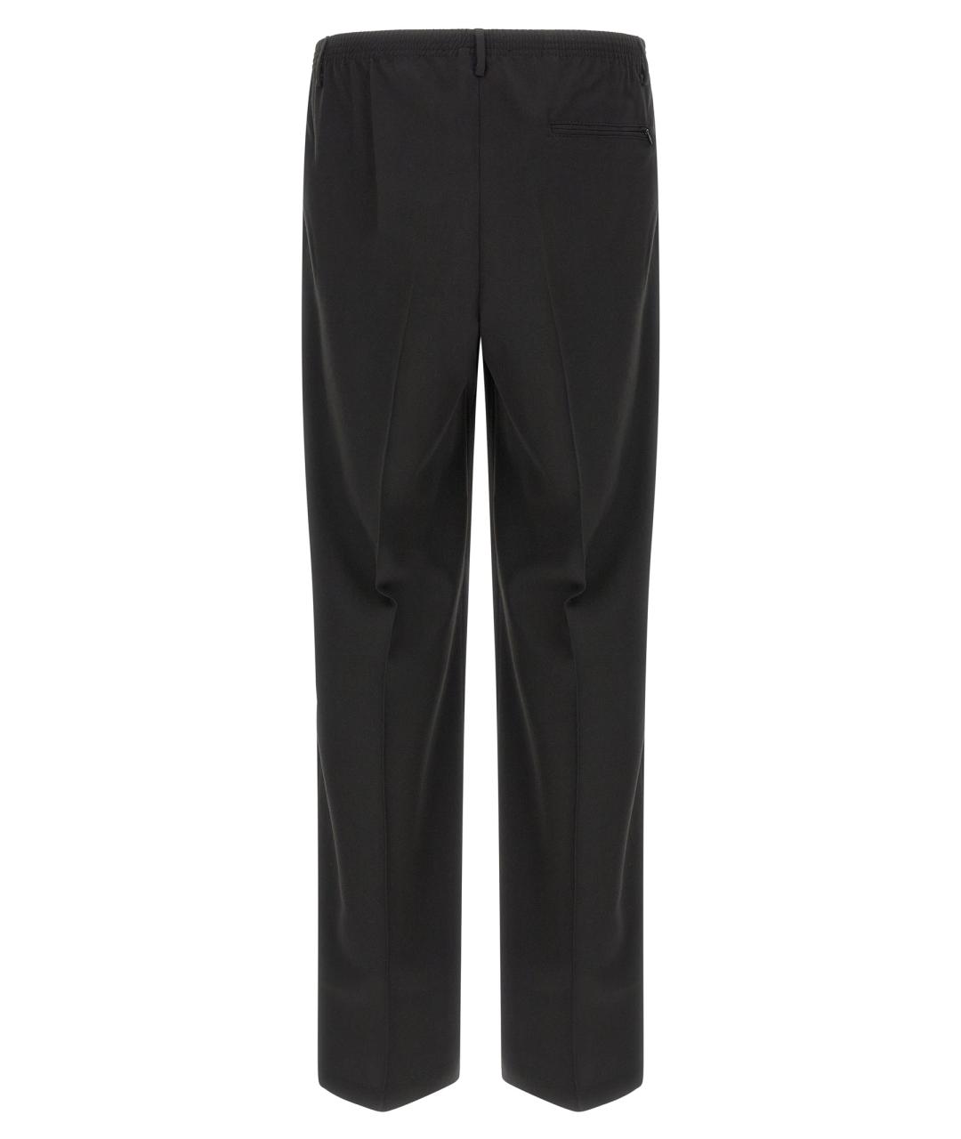 CELLAR DOOR Черные полиэстеровые повседневные брюки, фото 2