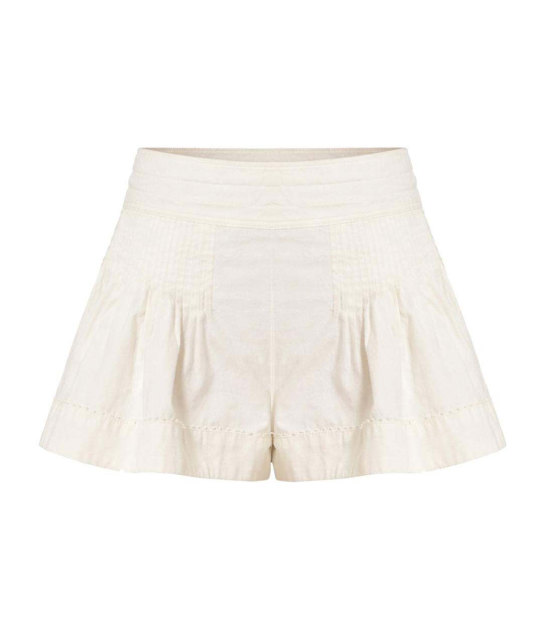 ISABEL MARANT Белые хлопковые шорты, фото 1