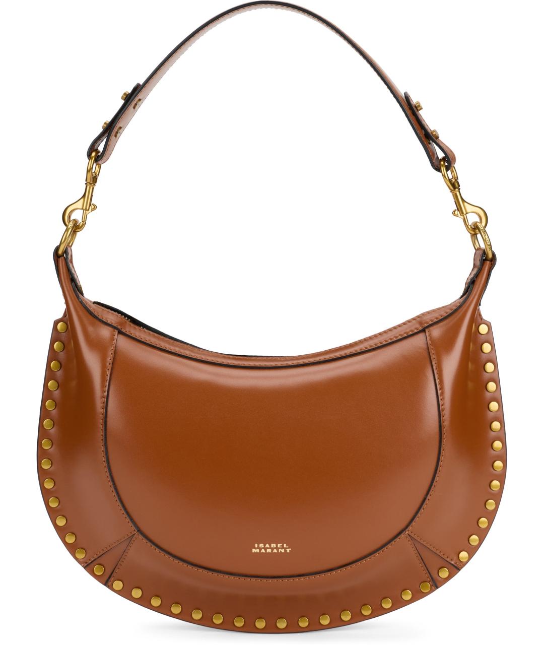 ISABEL MARANT Коричневая кожаная сумка через плечо, фото 2