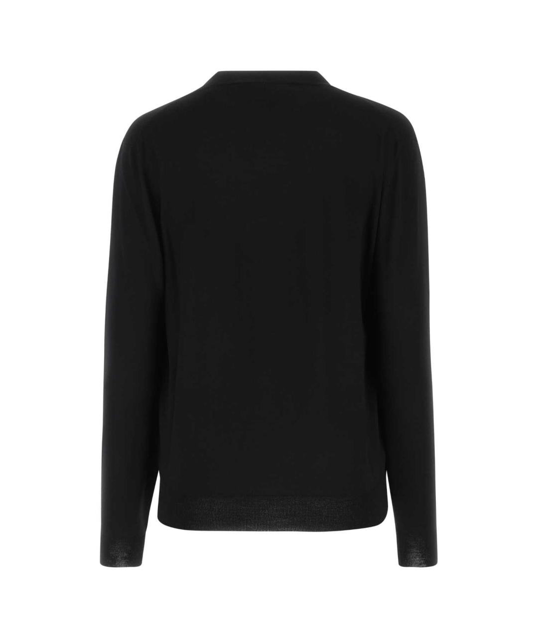 GUCCI Черный шерстяной кардиган, фото 2