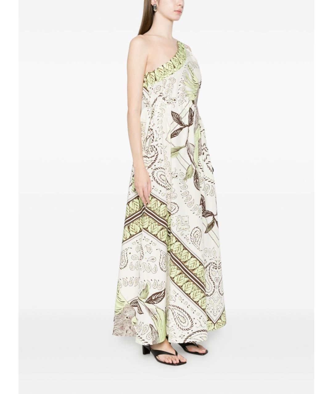 TORY BURCH Мульти хлопковое повседневное платье, фото 4