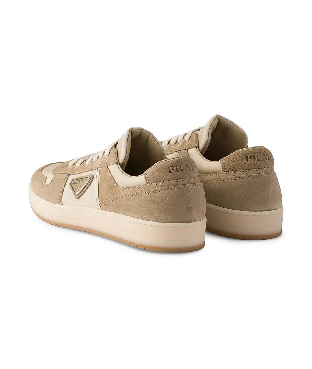 PRADA Мульти замшевые низкие кроссовки / кеды, фото 4