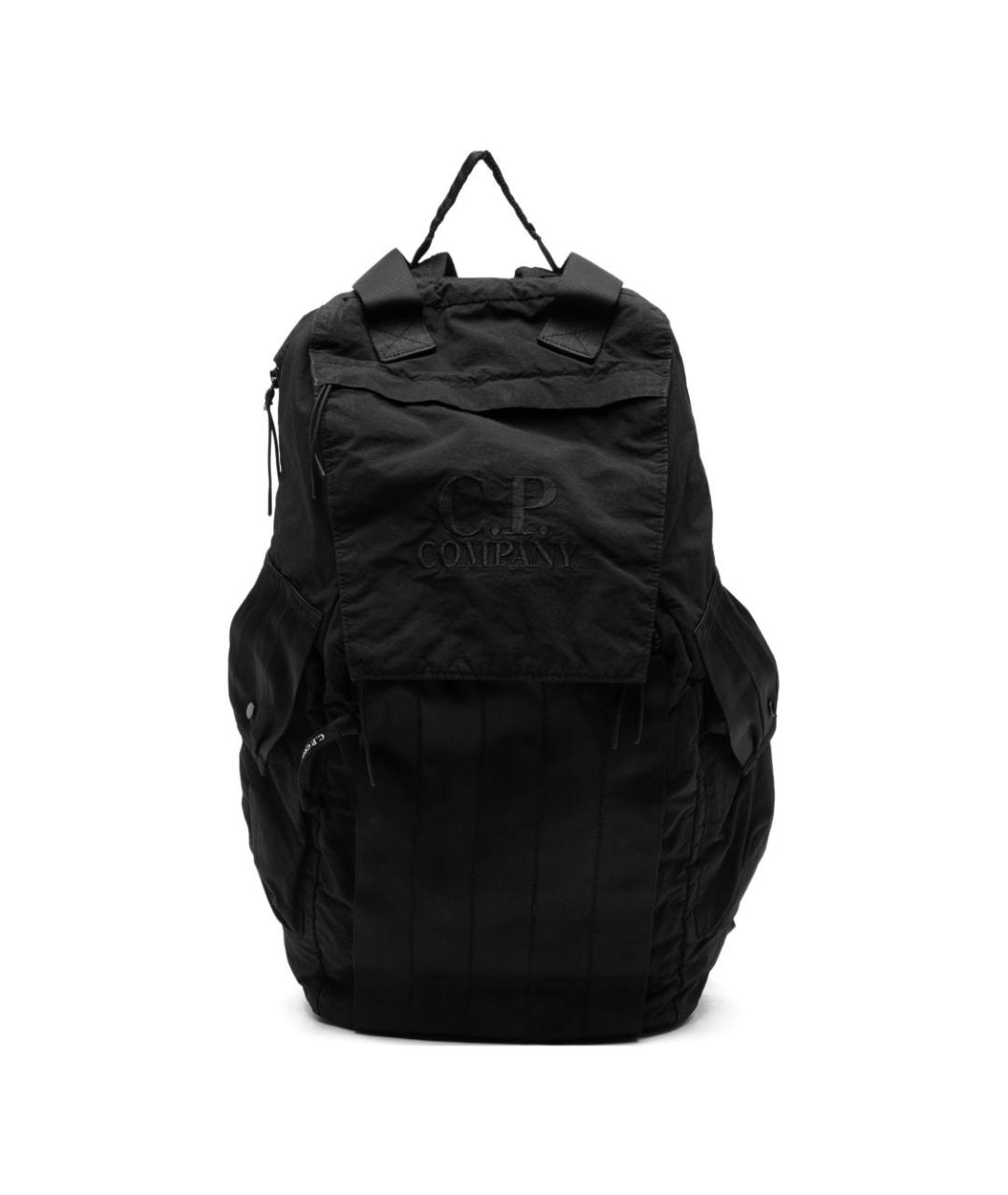 CP COMPANY Черный тканевый рюкзак, фото 1