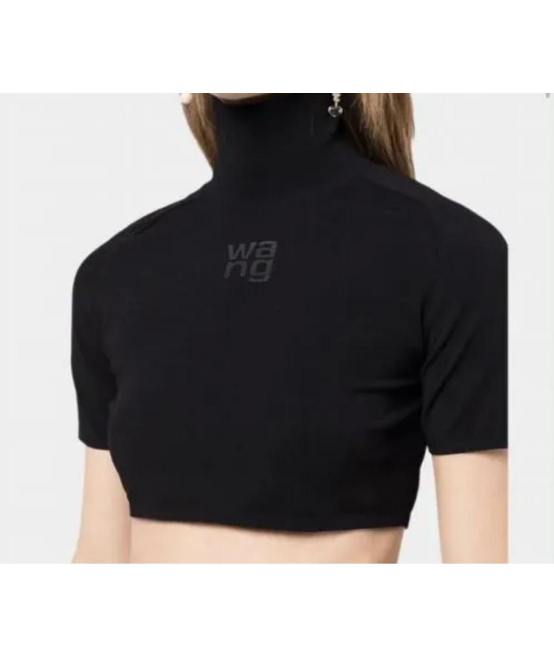 ALEXANDER WANG Черный креповый костюм с брюками, фото 5