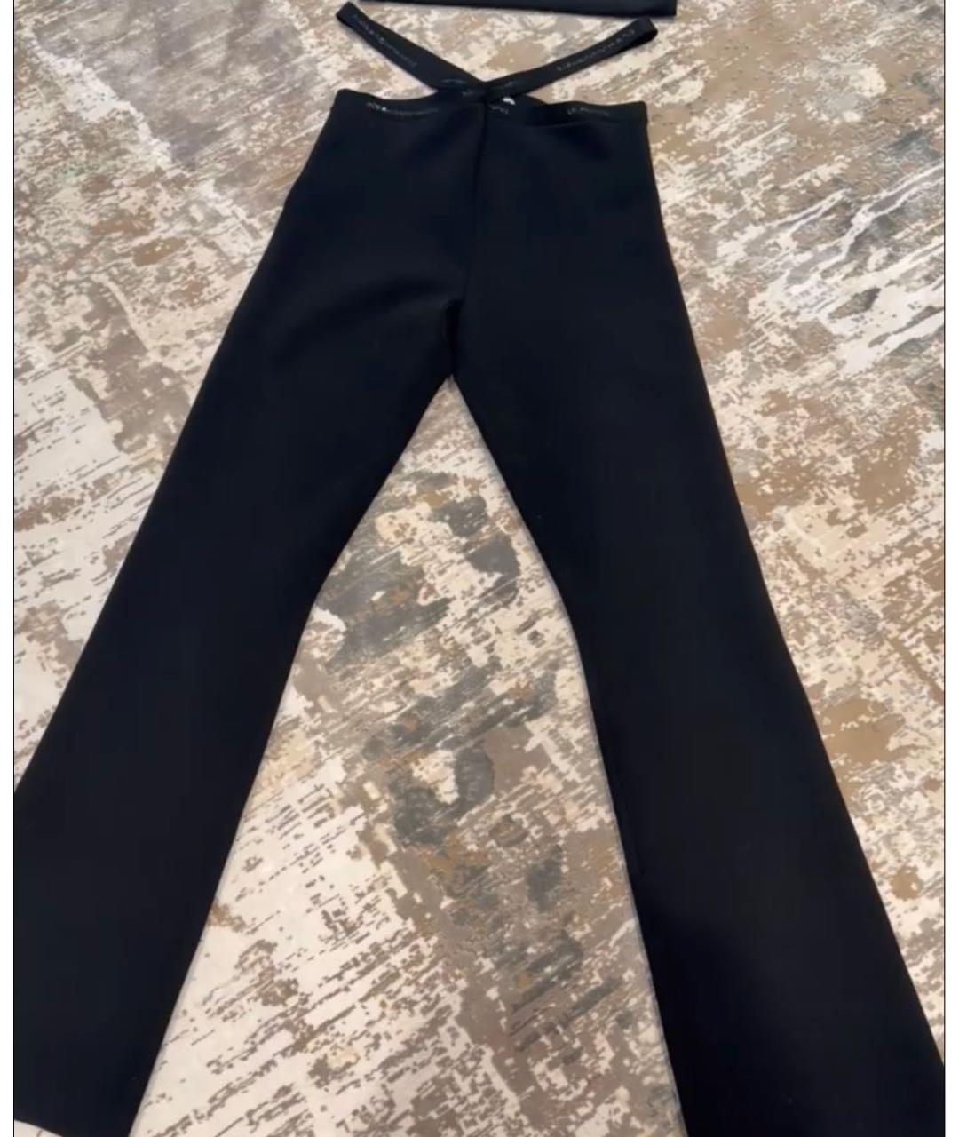 ALEXANDER WANG Черный креповый костюм с брюками, фото 3