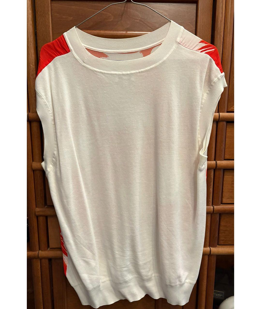 ESCADA Красная шелковая блузы, фото 2