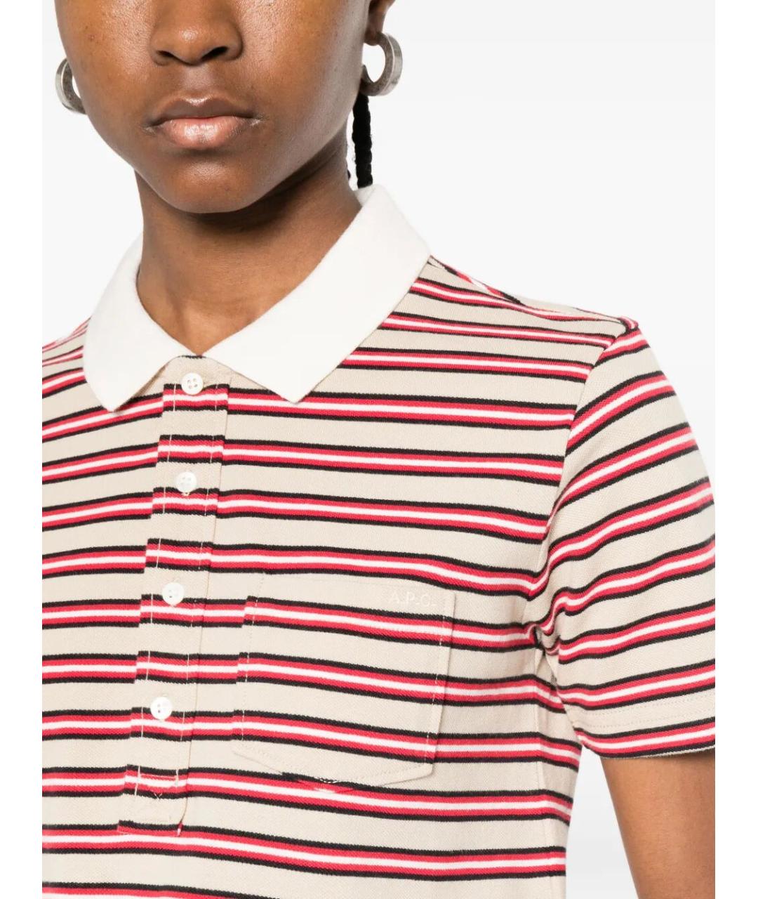 A.P.C. Мульти хлопковая футболка, фото 3