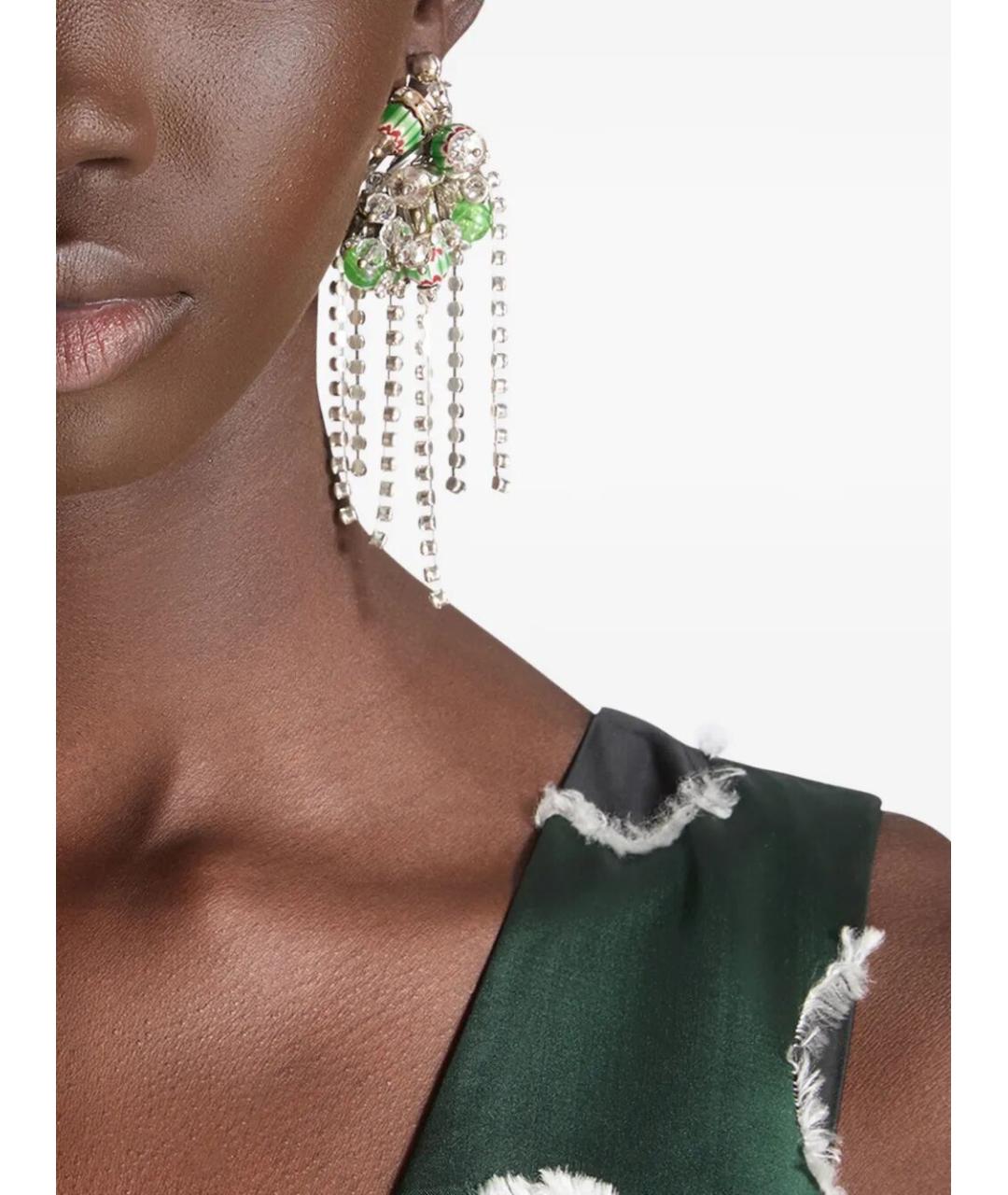 DRIES VAN NOTEN Мульти металлические серьги, фото 2