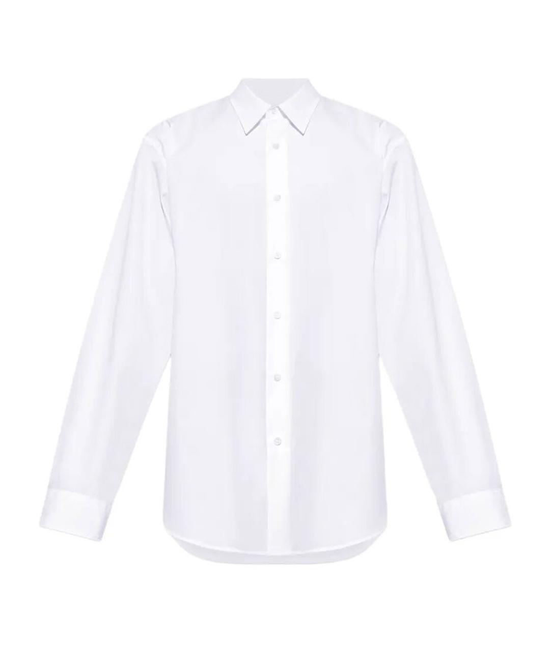 DRIES VAN NOTEN Белая хлопковая классическая рубашка, фото 1