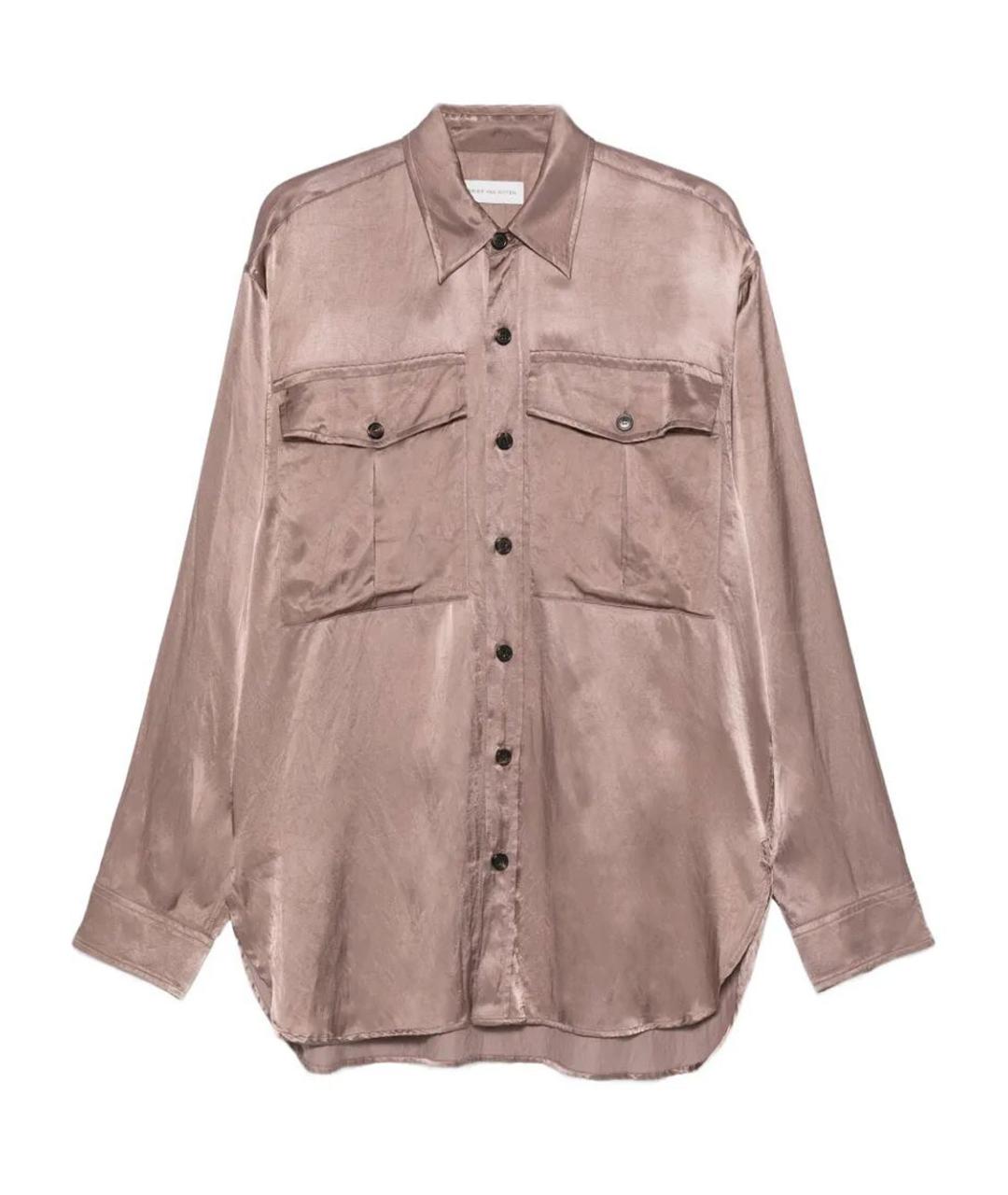 DRIES VAN NOTEN Розовая кэжуал рубашка, фото 1