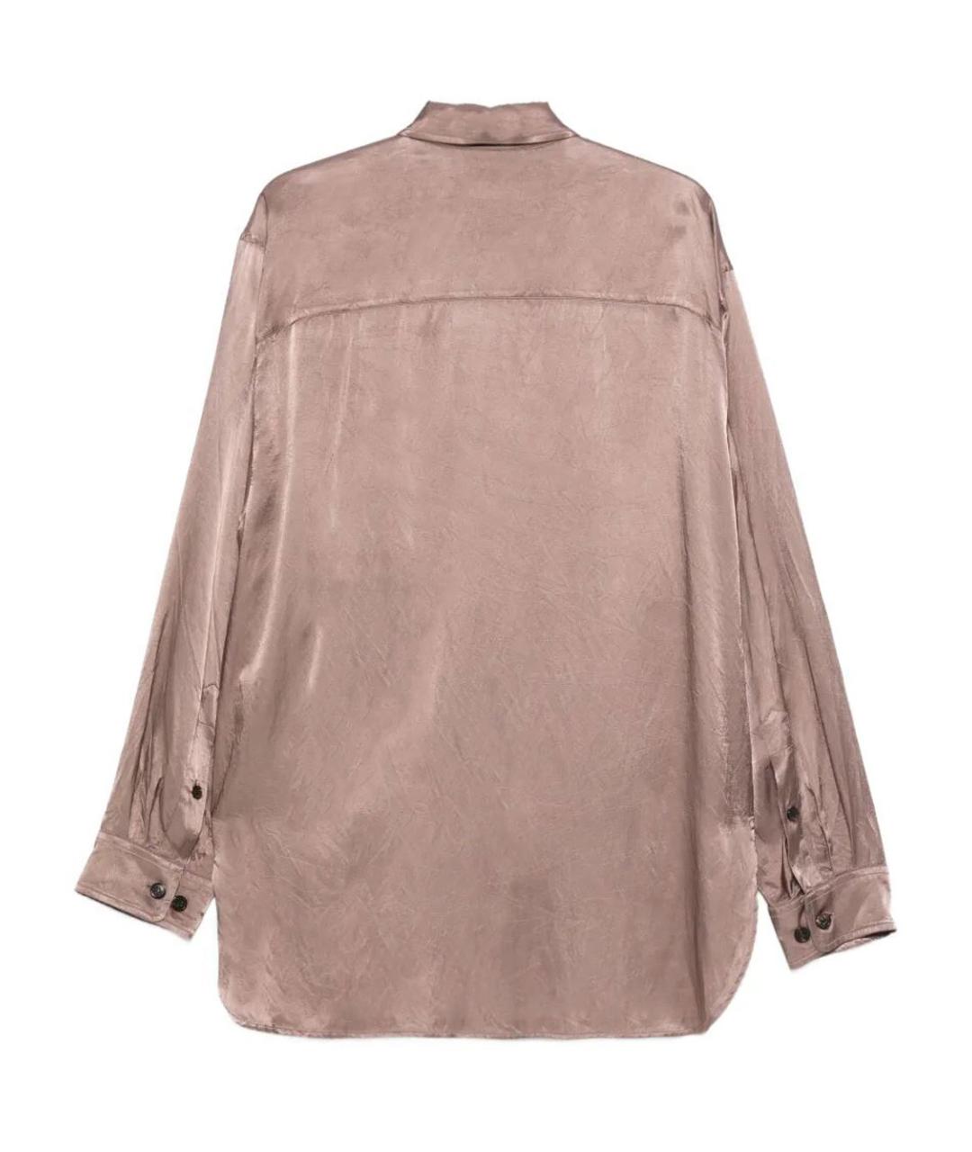 DRIES VAN NOTEN Розовая кэжуал рубашка, фото 2