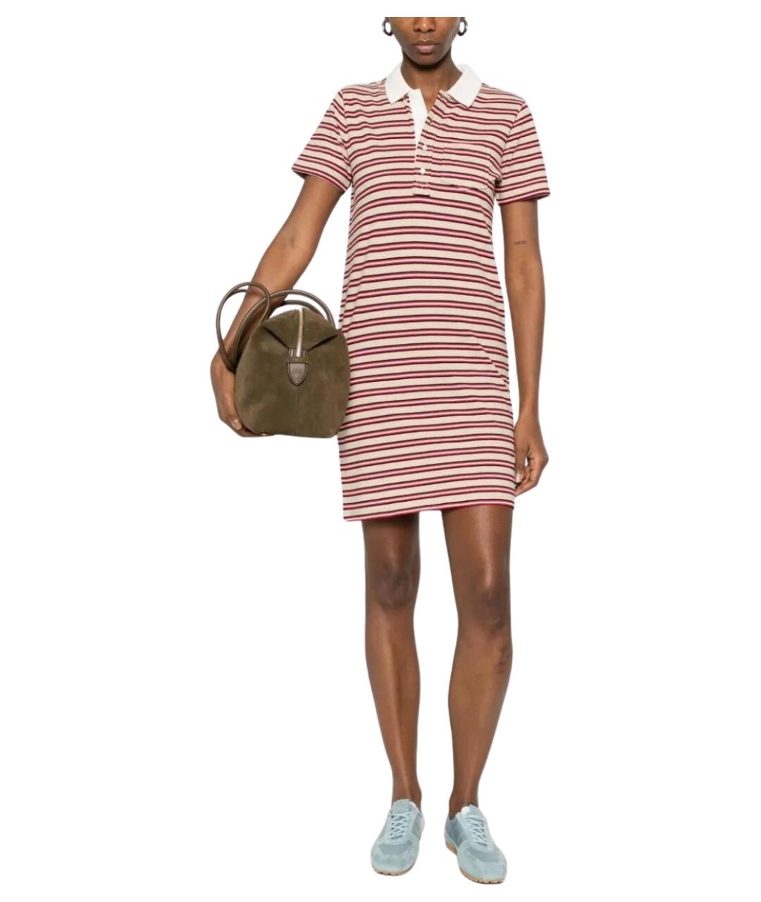 A.P.C. Мульти хлопковое повседневное платье, фото 5