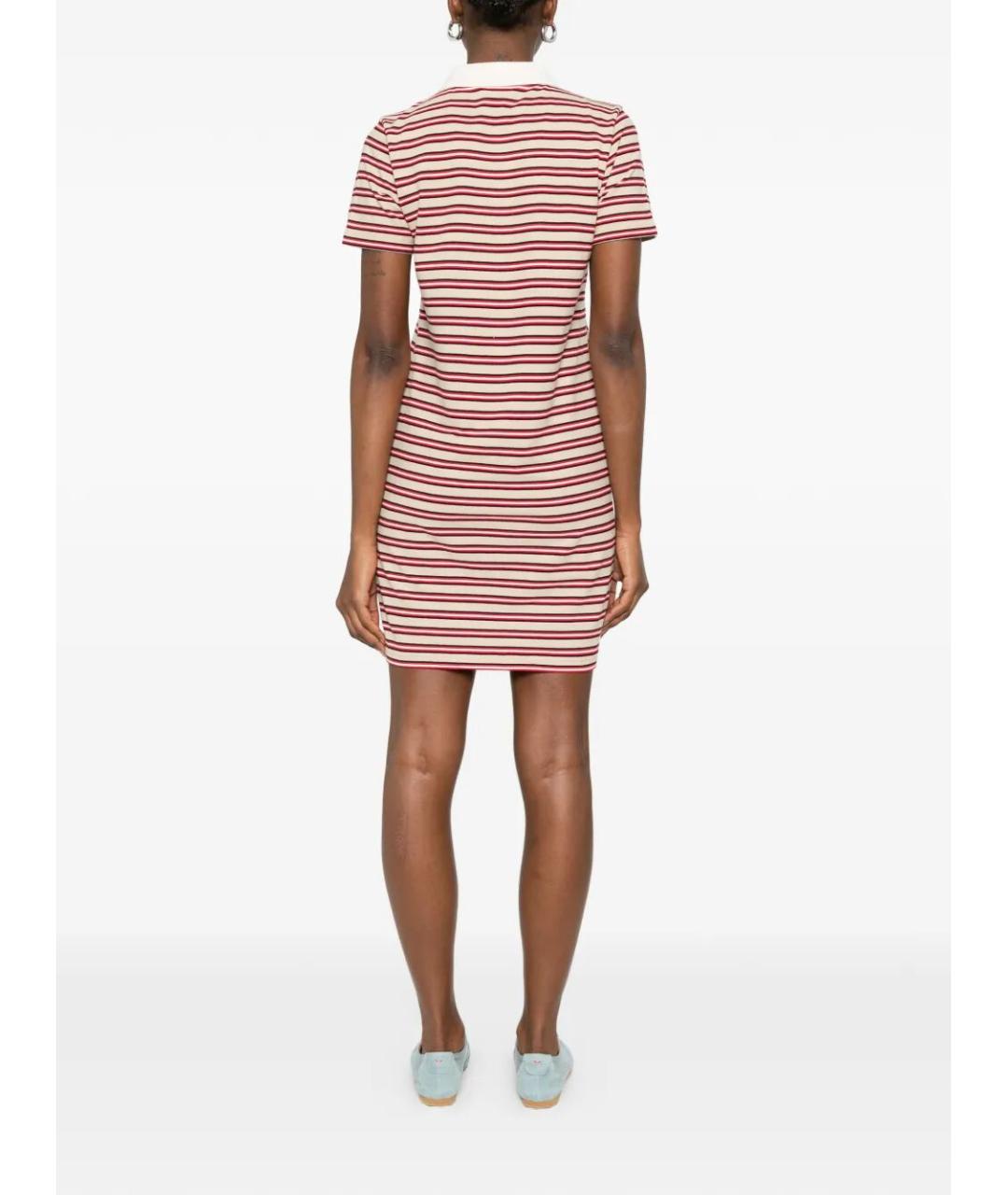 A.P.C. Мульти хлопковое коктейльное платье, фото 4