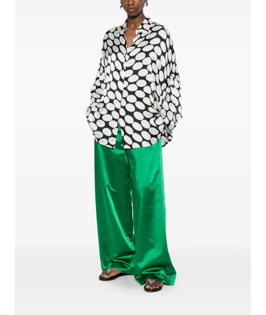 DRIES VAN NOTEN Мульти вискозная блузы, фото 2