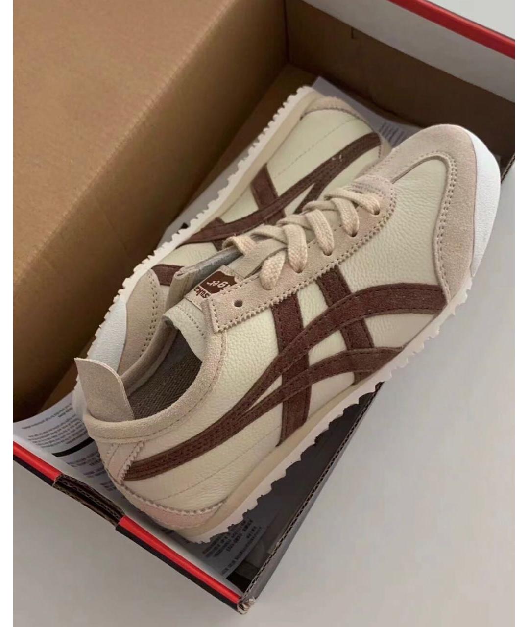 ONITSUKA TIGER Бежевые кроссовки, фото 2