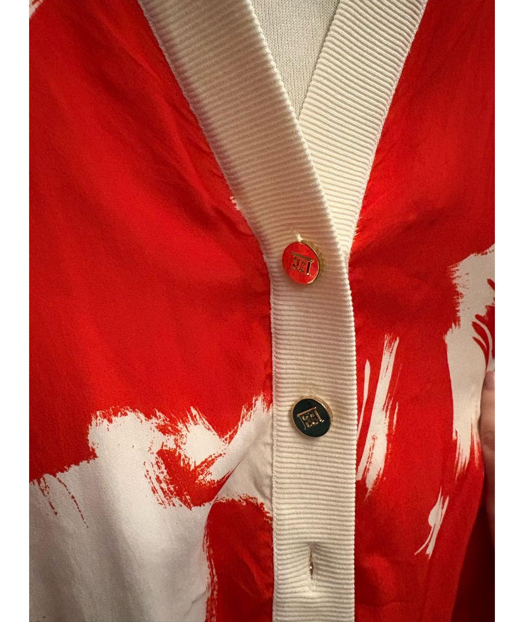 ESCADA Красный вискозный кардиган, фото 4