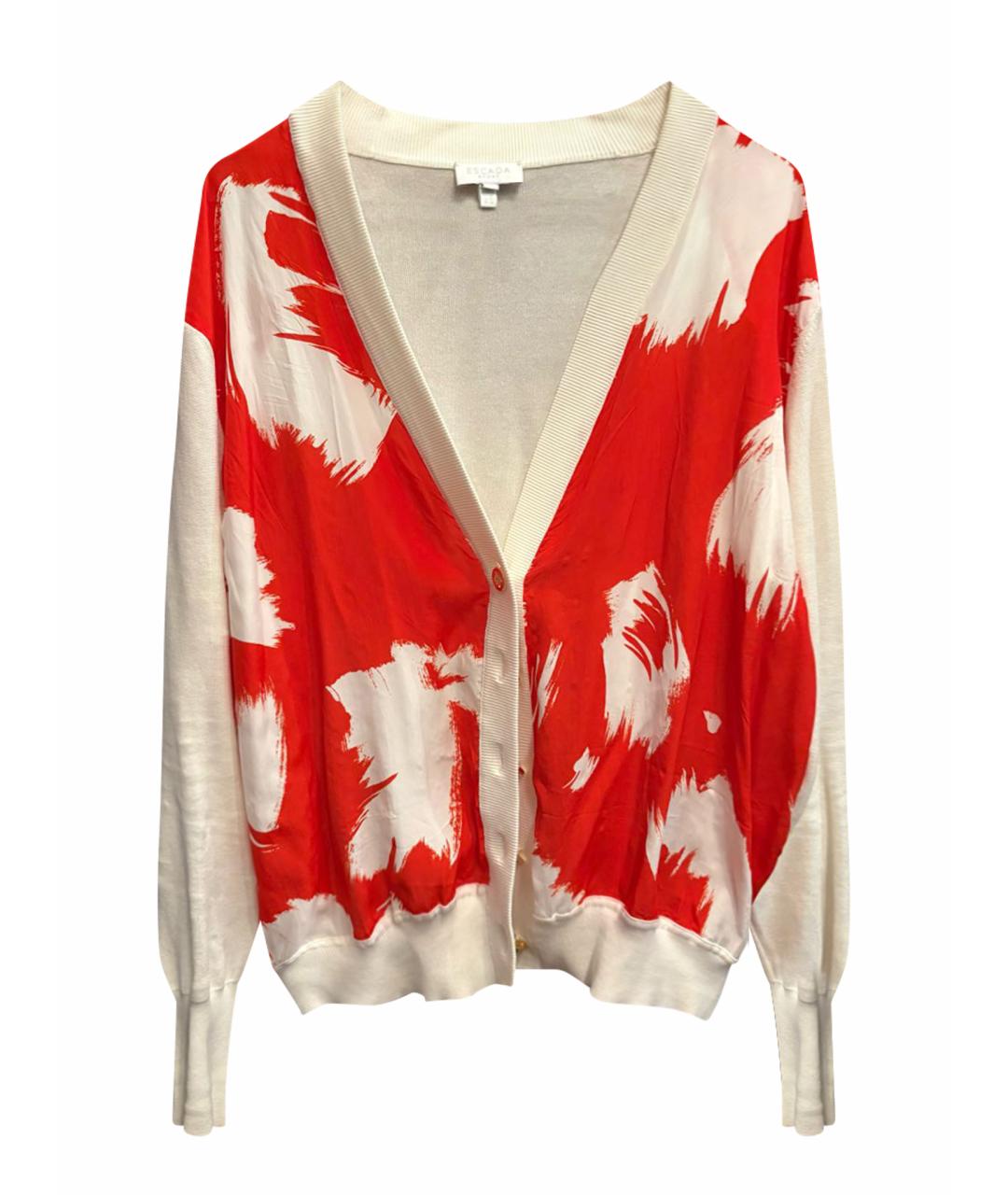 ESCADA Красный вискозный кардиган, фото 1