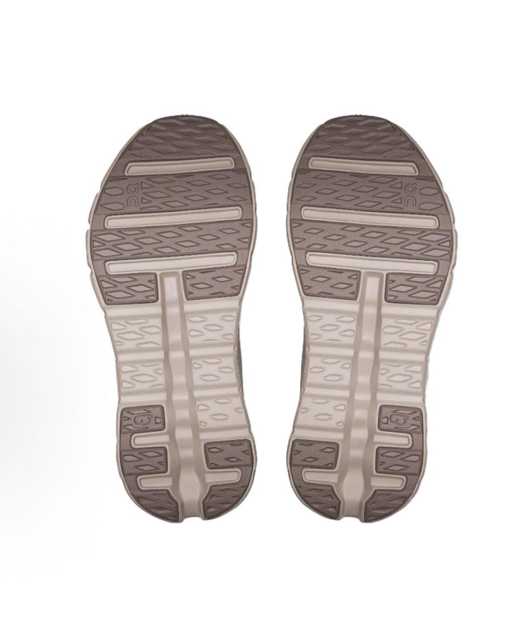 ON Бежевые текстильные кроссовки, фото 5