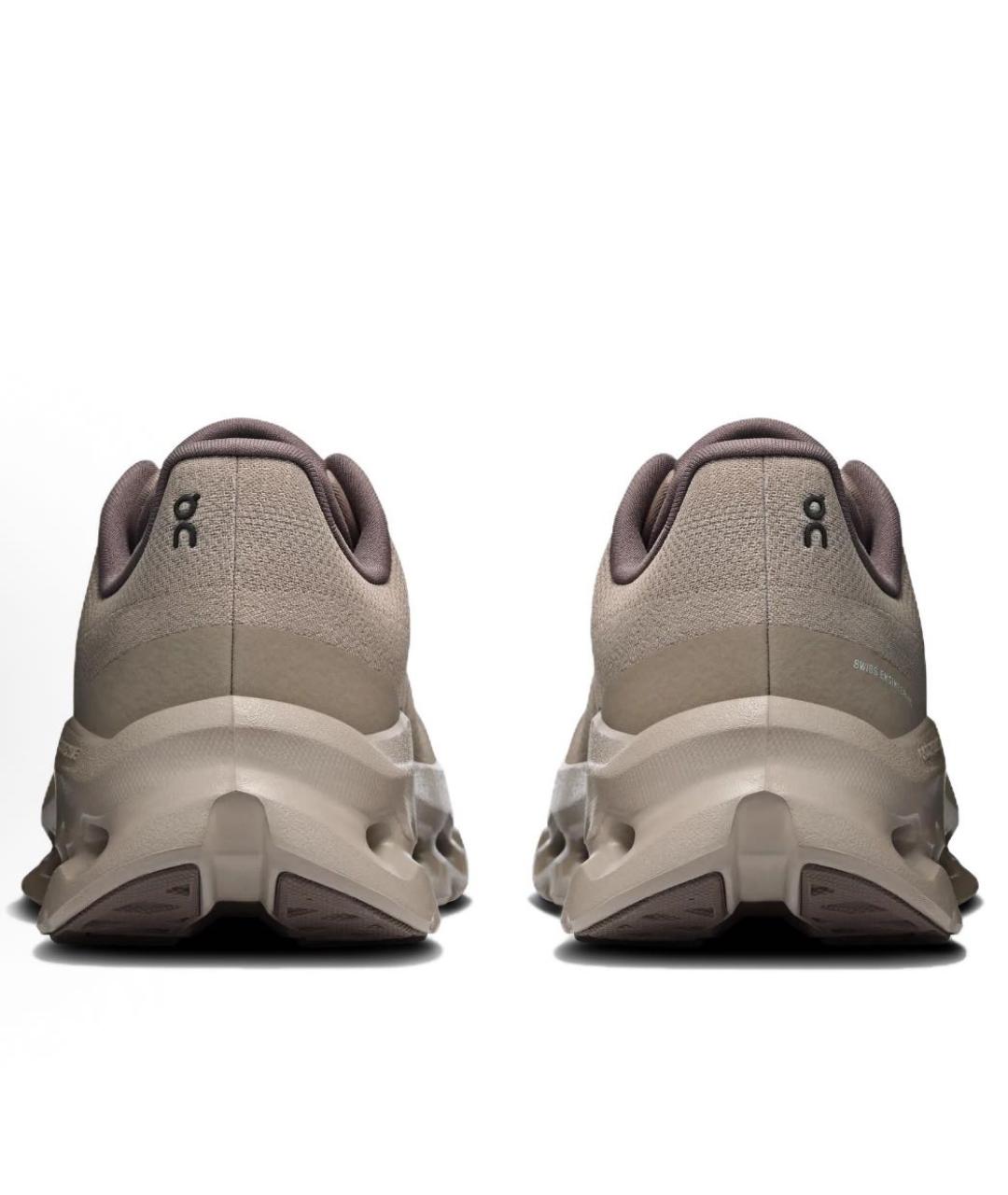 ON Бежевые текстильные кроссовки, фото 4