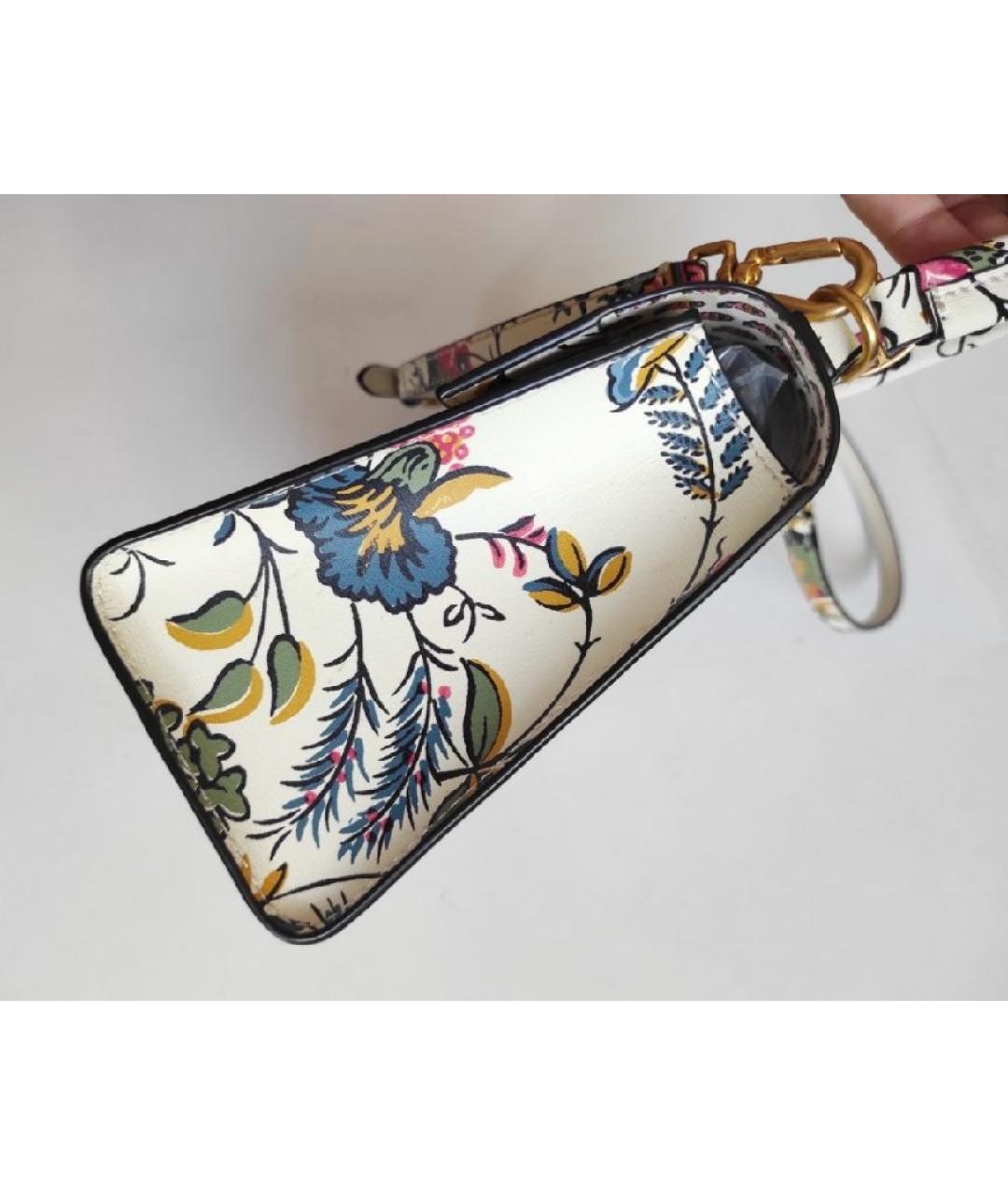 TORY BURCH Мульти кожаная сумка с короткими ручками, фото 6