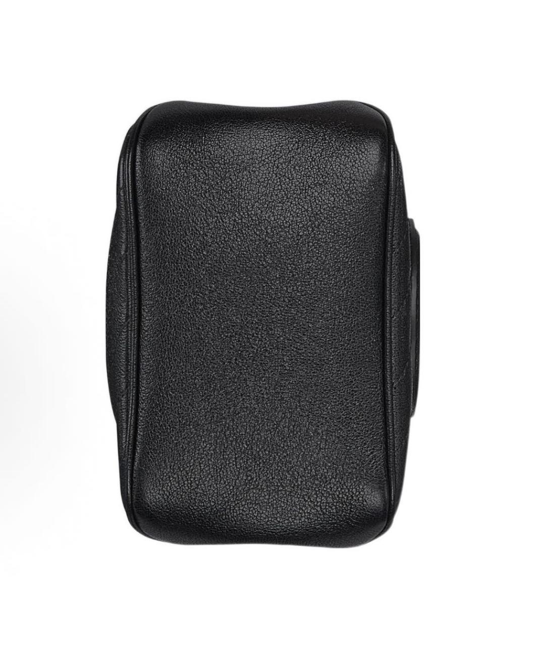 GUCCI Черная кожаная сумка через плечо, фото 6