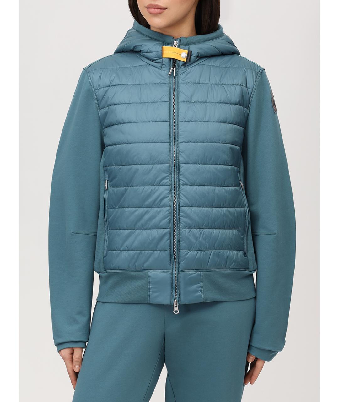 PARAJUMPERS Бирюзовый костюм с брюками, фото 4