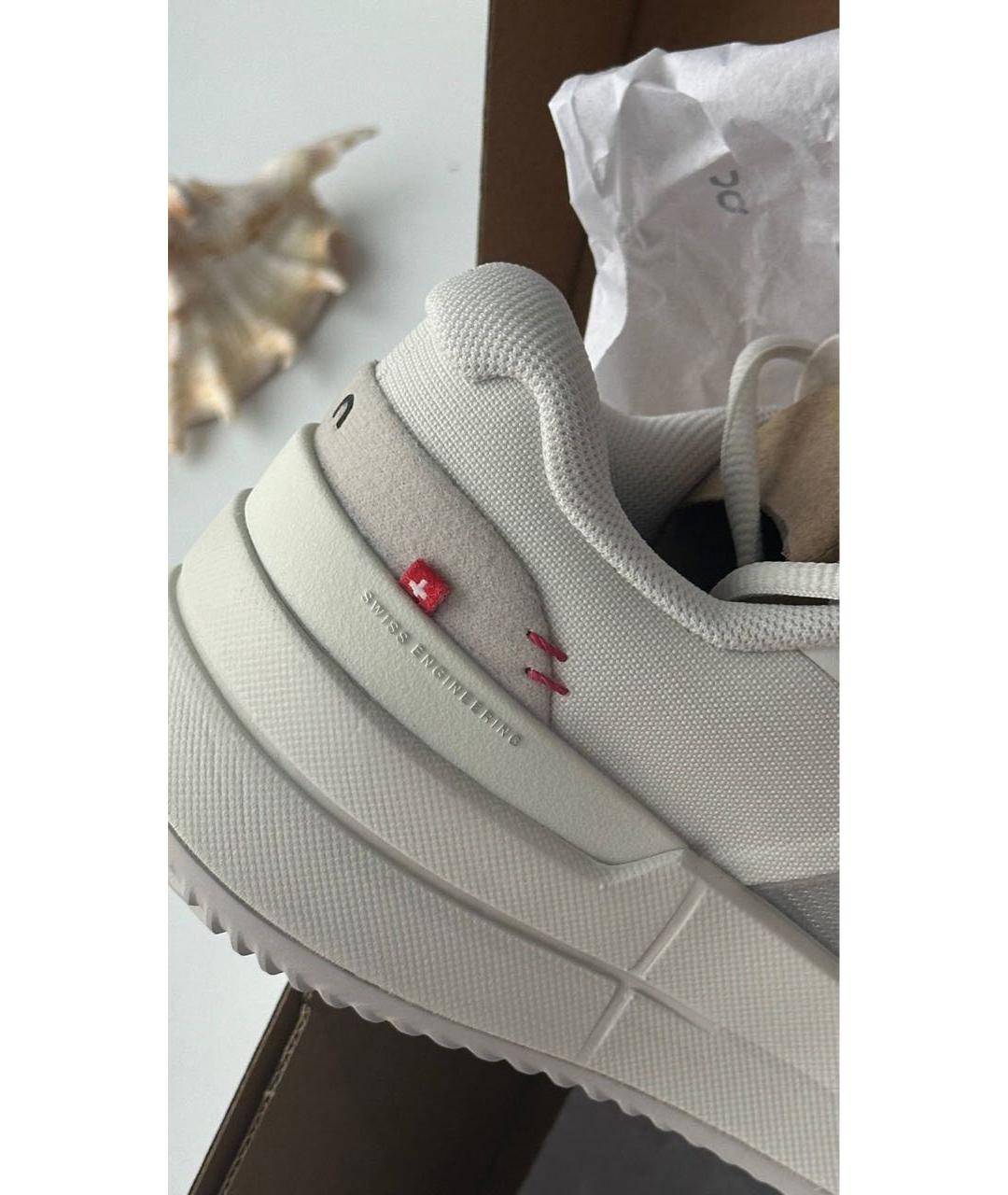 ON Бежевые резиновые кроссовки, фото 5