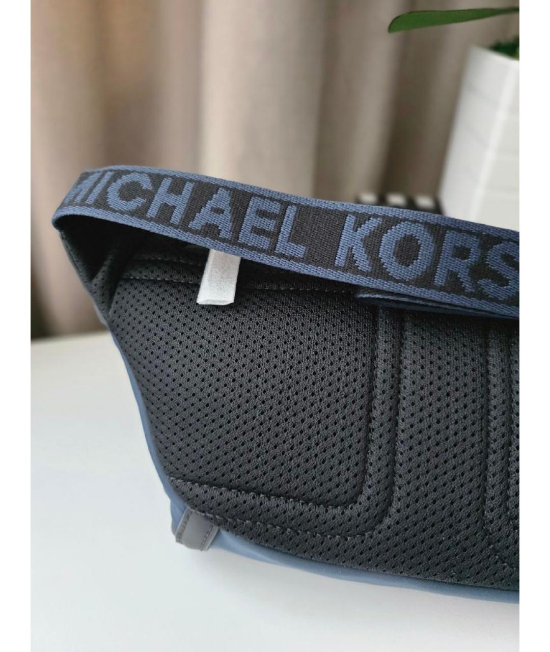 MICHAEL KORS Синяя поясная сумка, фото 7