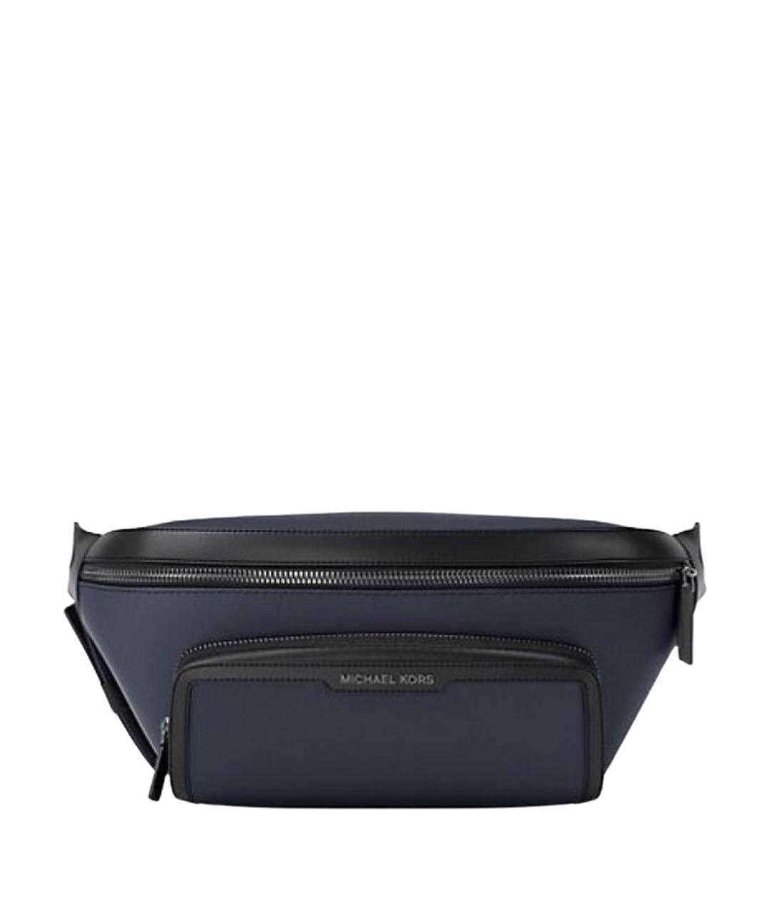 MICHAEL KORS Синяя поясная сумка, фото 1