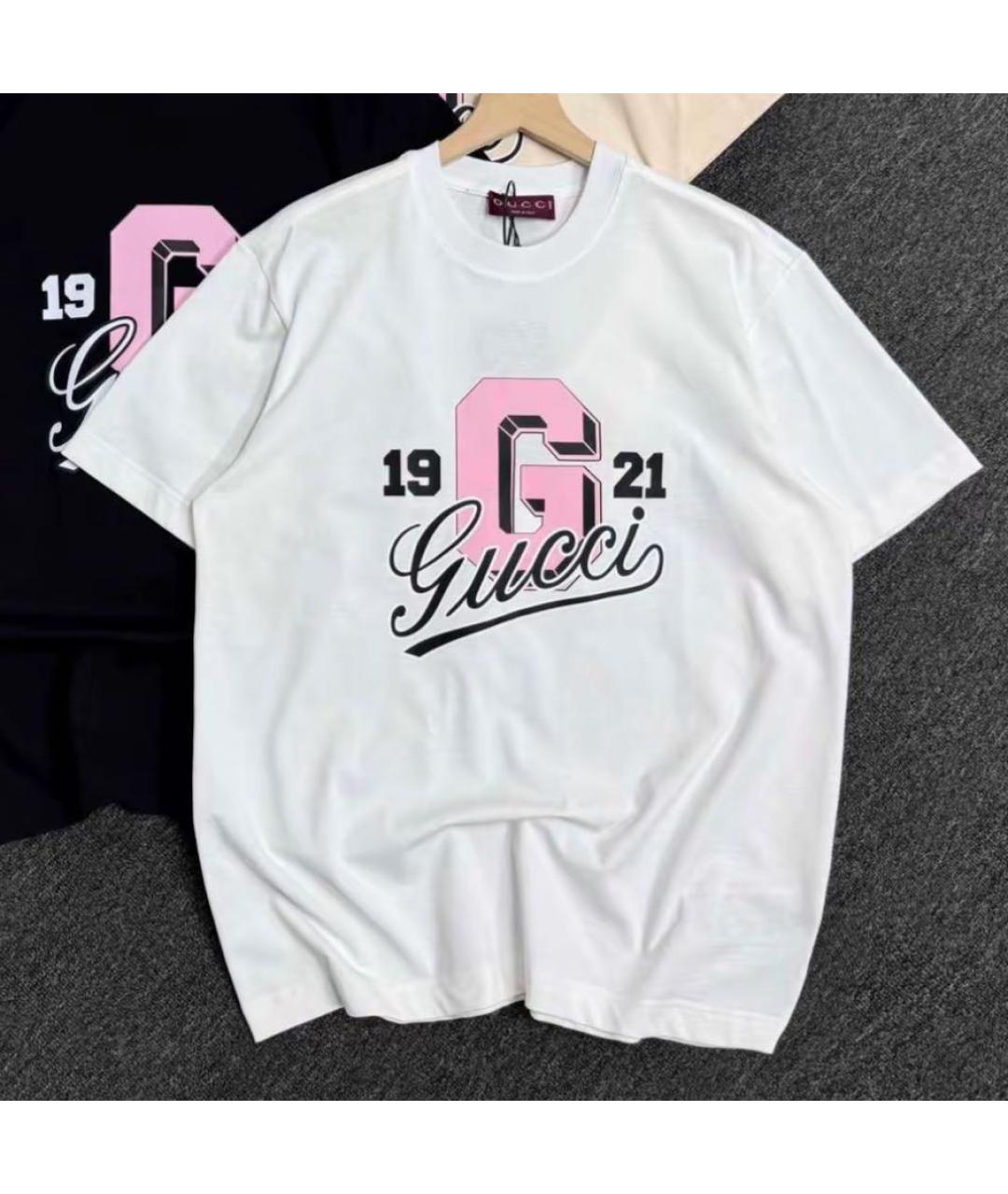 GUCCI Белая футболка, фото 7