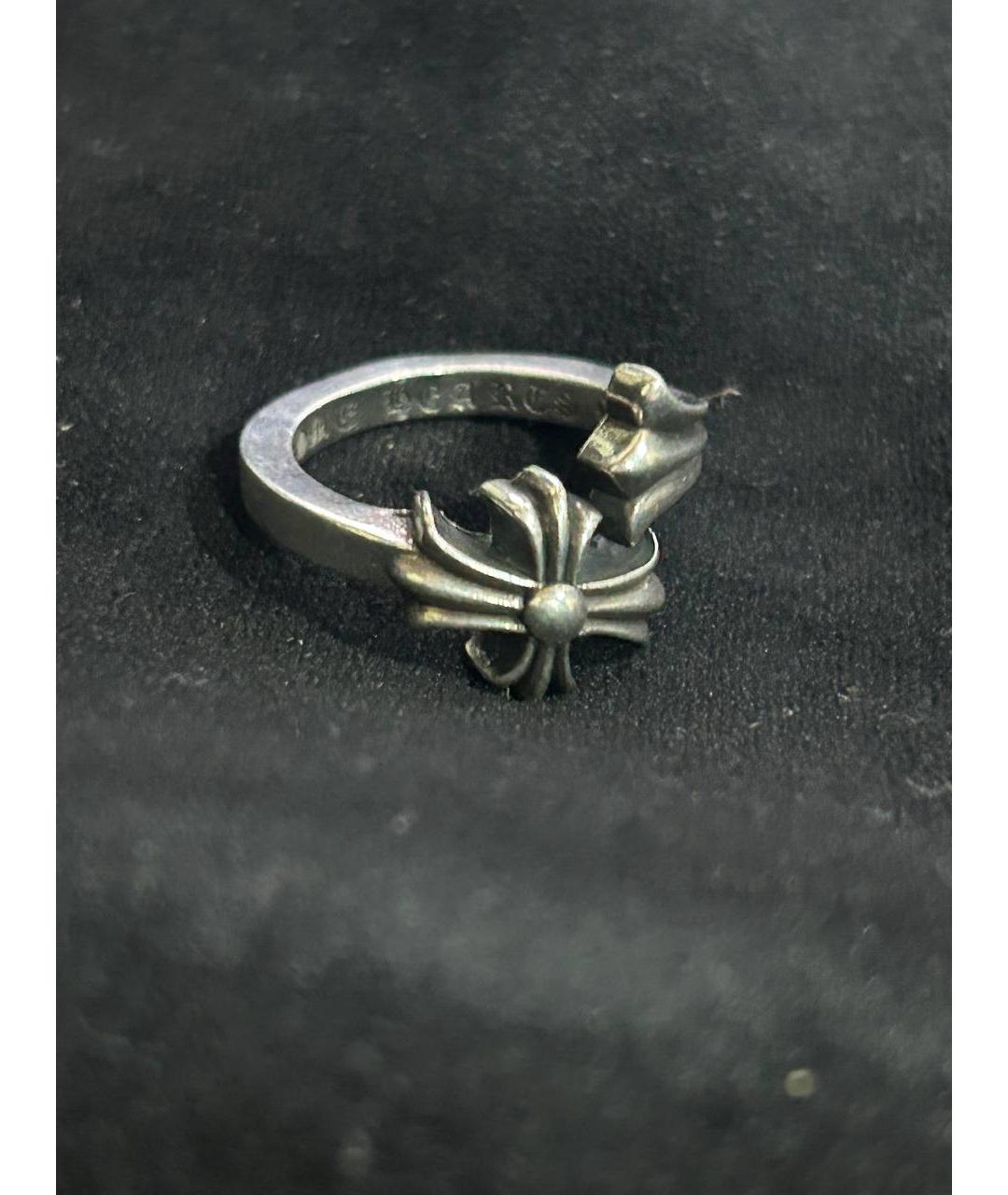 CHROME HEARTS Серебряное серебряное кольцо, фото 6