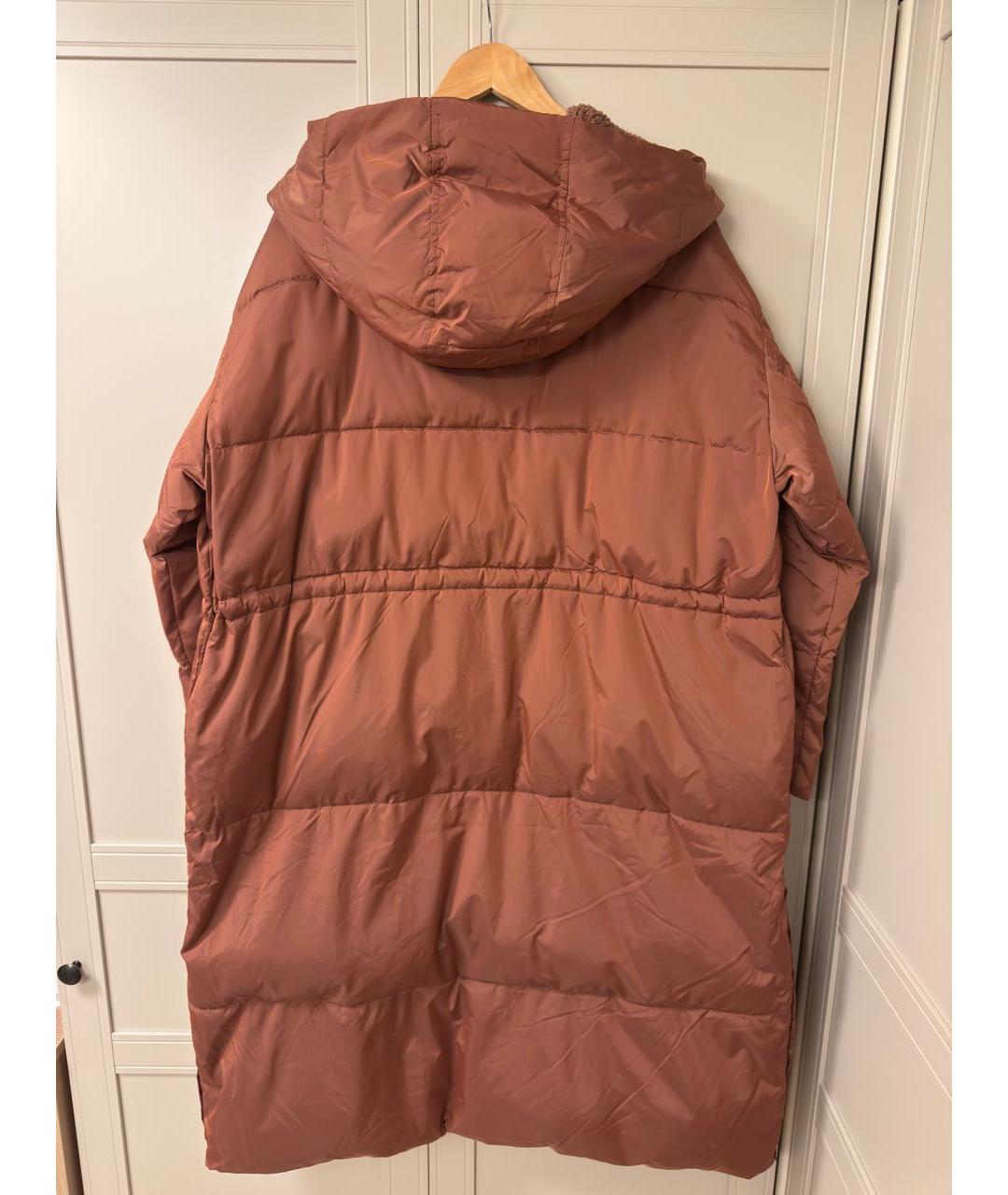 UGG AUSTRALIA Коричневый полиэстеровый пуховик, фото 2