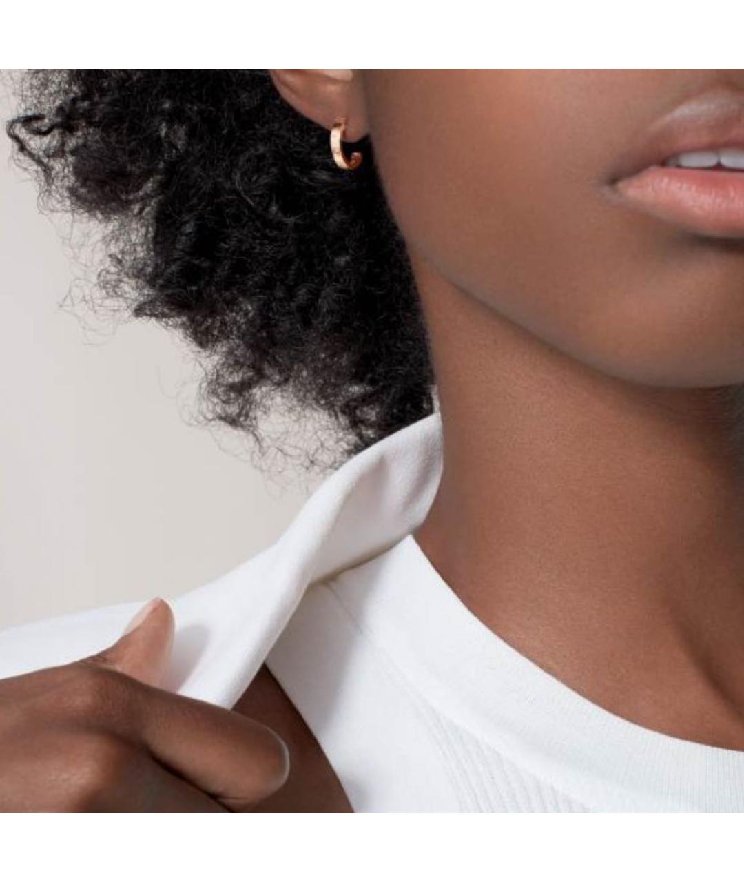 CARTIER Розовые серьги из розового золота, фото 3