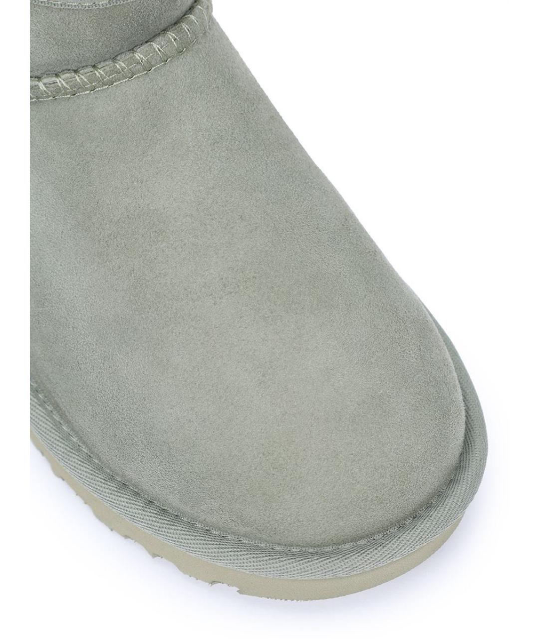 UGG AUSTRALIA Зеленые замшевые ботинки, фото 2